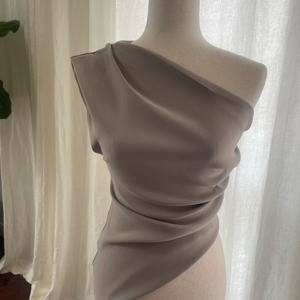 One-Shoulder dress to upscale anything!